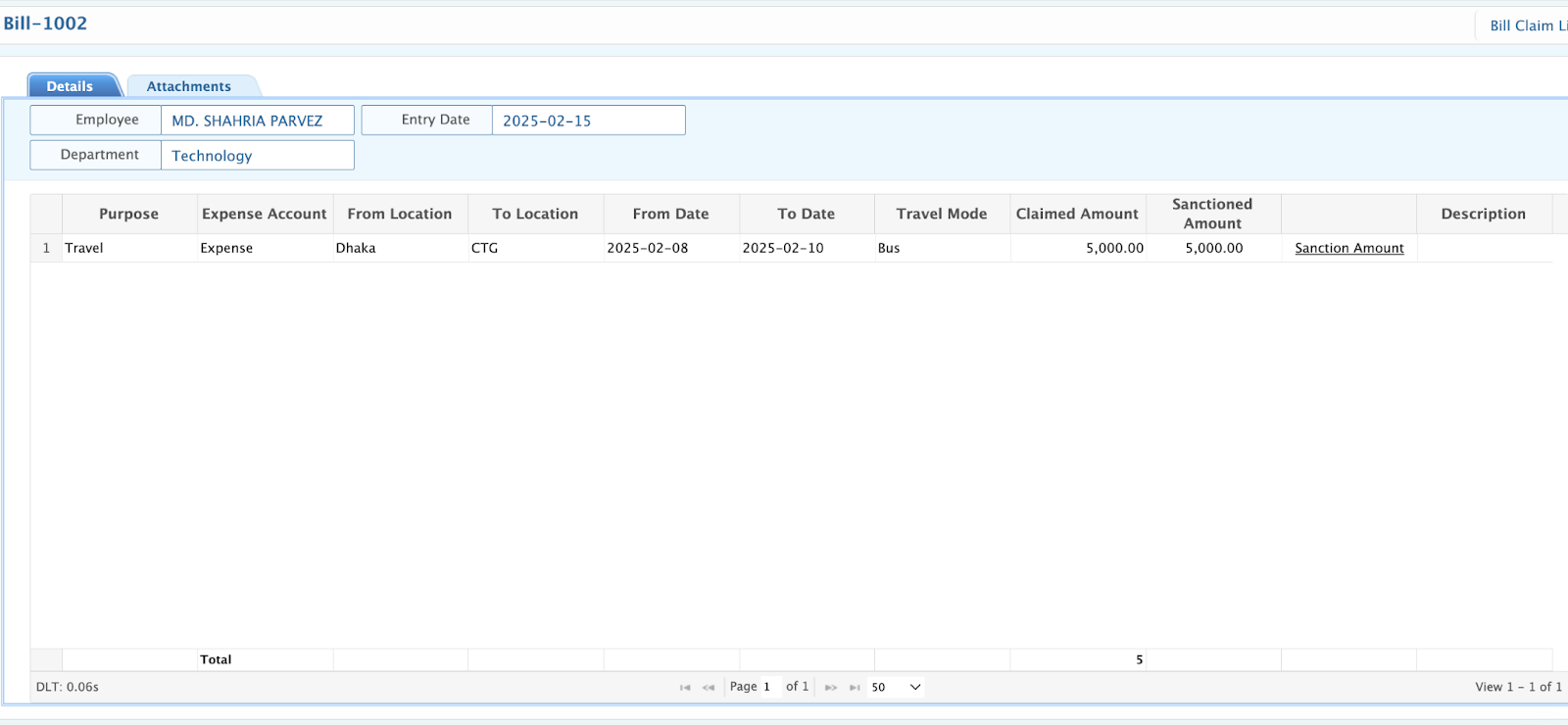 Employee &amp; Department